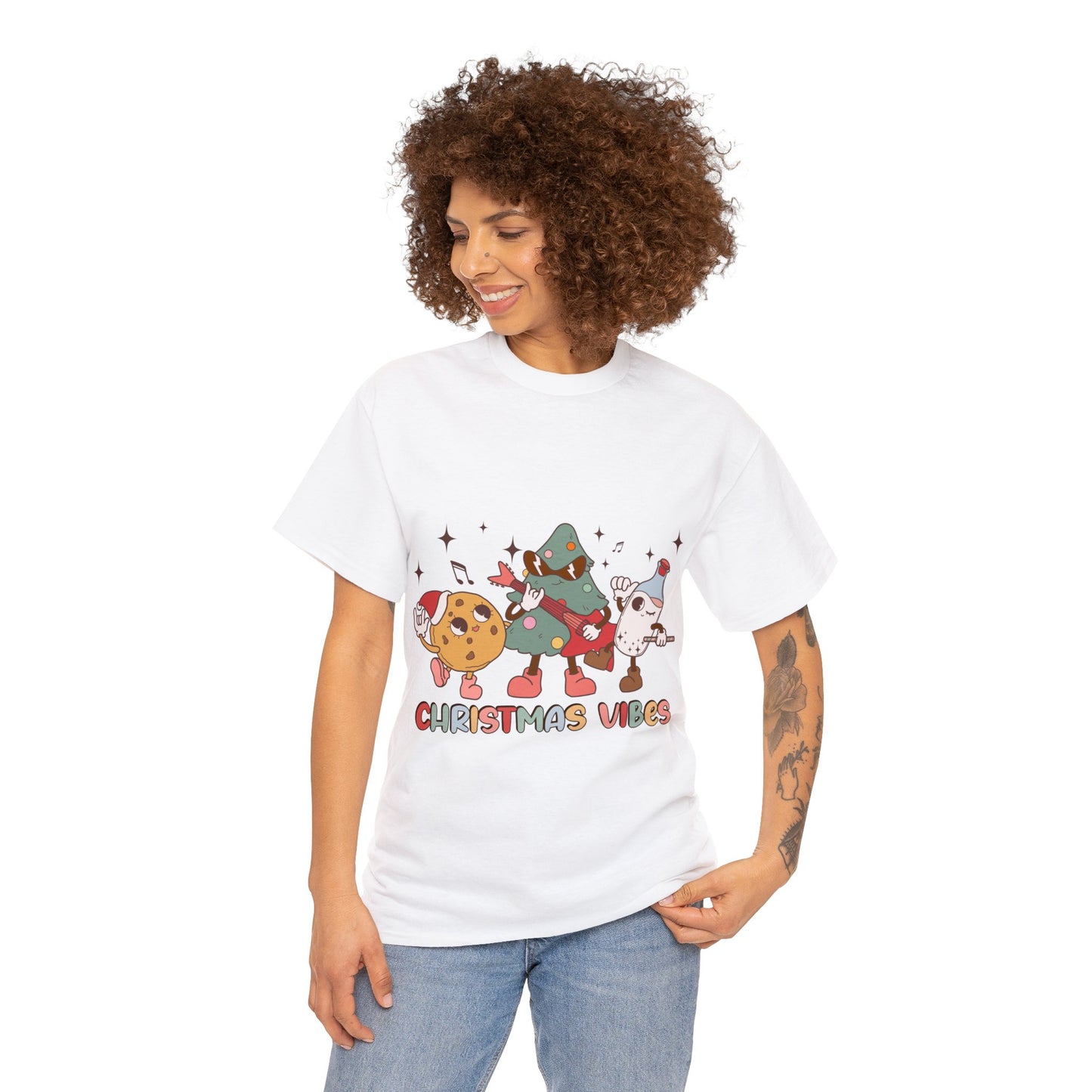 Christmas vibes tee